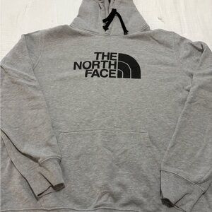 The North Face Gray Sweatshirt Classic Logo